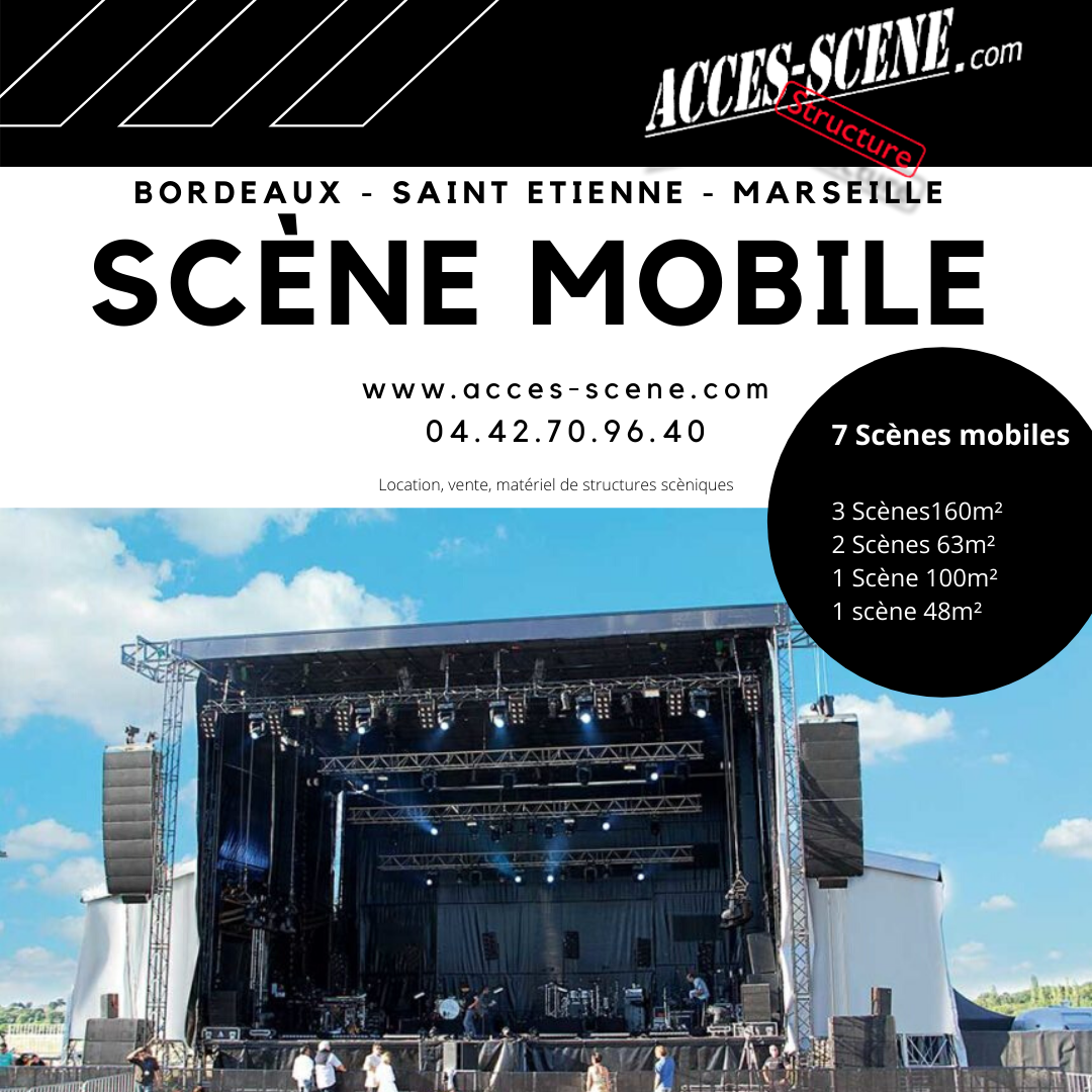 Scene mobile – Prestations techniques par Accès Scéne